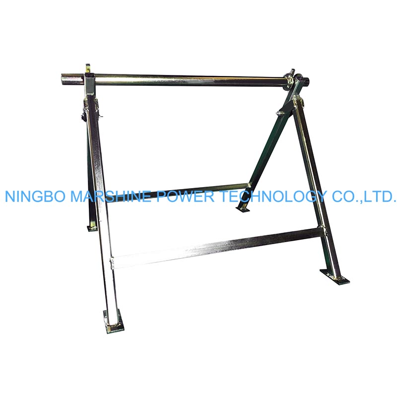 A Shape Square Steel Lightweight Cable Drum Stand