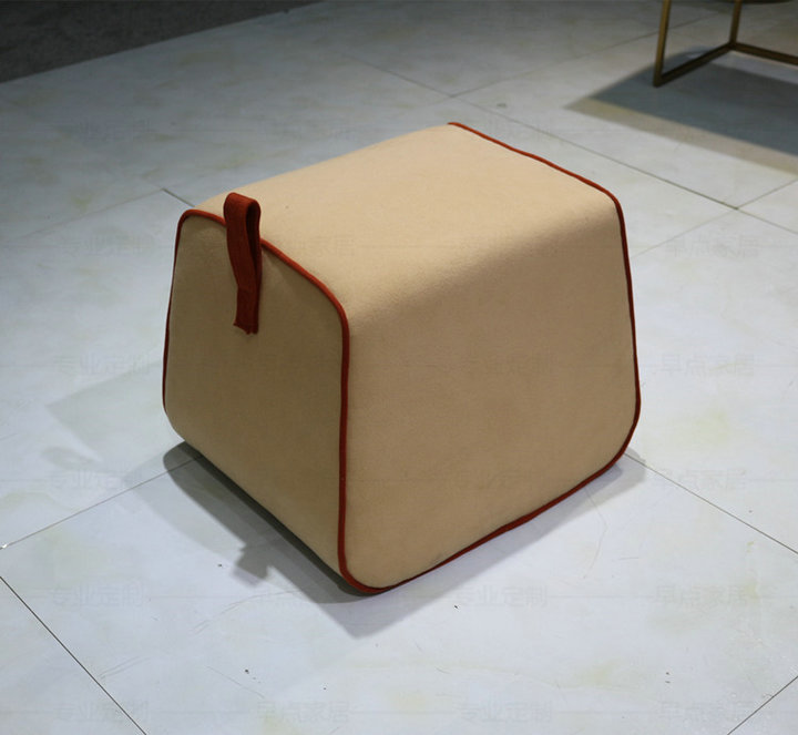 Indian ottoman pouf