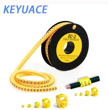 EC-1 Electric PVC High quality plastic cable markers