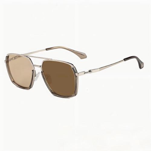 Retro Metal Aviator Photochromic Polarized Sunglasses