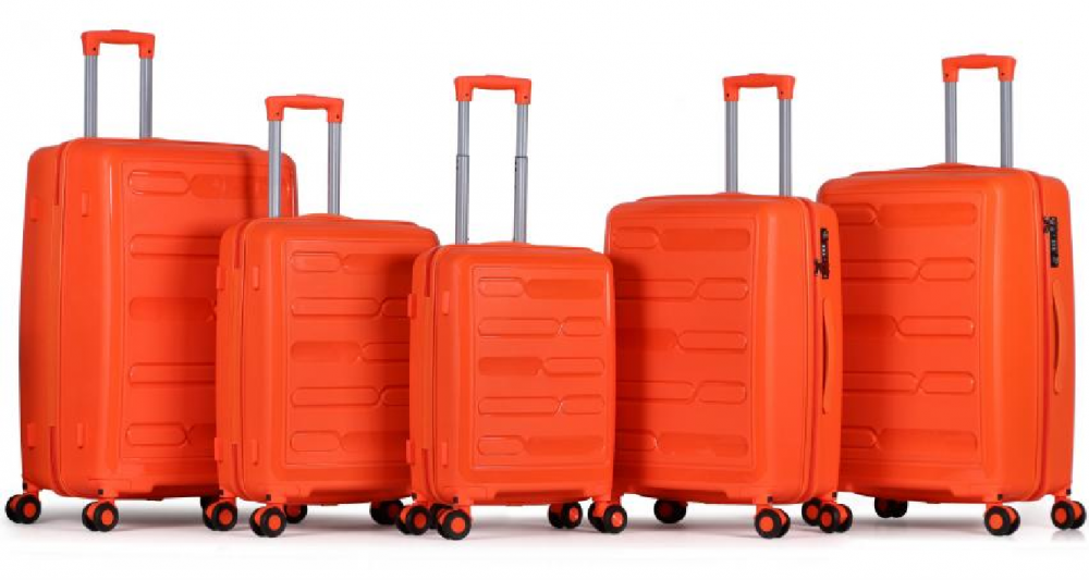 PP Wheeled Travel Trolley Luggage Bag