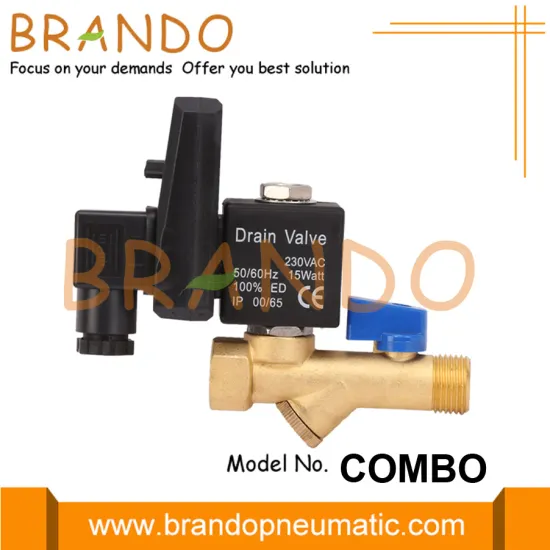 1/2'' Air Compressor Automatic Drain Valve 110V 220V