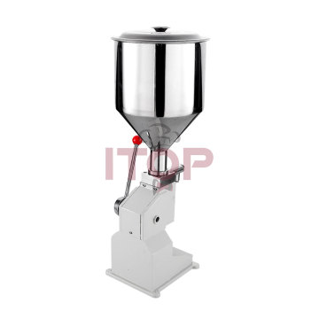 ITOP 8mm Manual Liquid Bottle Filler - 5-50ml Easy Clean Desktop Stainless Steel Filler