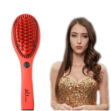 Fast Natural Hair Straightening 3D Brush