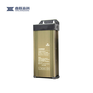 OEM 200W Rainproof LED Power Supply - 12V Single Output Flip Cover Transformer