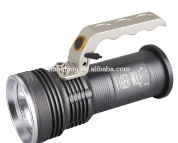 Wiederaufladbares Aluminium 3W LED Taschenlampe Hochleistungs -Handlicht