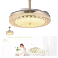 Modern 42 retractable led with ceiling fan