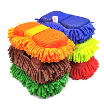Premium Chenille Microfiber Sponge for Top-Quality Car Washing and Care