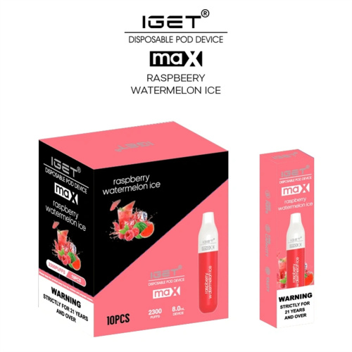 Yeni Iget Max 2300puffs Tek Kullanımlık Vape