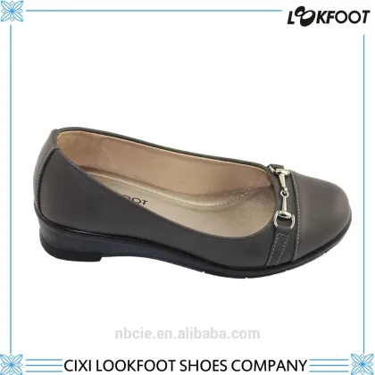 New style best price women brown flat loafers casual shoes