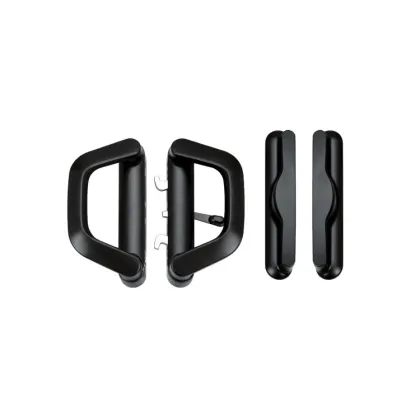 Luxury Solid Zinc Alloy Sliding Door Handle with Locks Sri Lanka