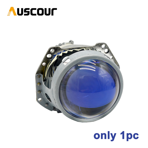 1PC 3.0inch H4 Hella 5 Bixenon Projector Lens Retrofit Car Headlight fit for D2S D2H Xenon Kit Bulb Car Assembly Headlamp Modify