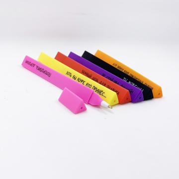 2020 Bestselling Rubber Triangle Pen with Ruler