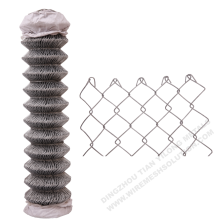 Galvanized 14 gauge Chain Link Fence