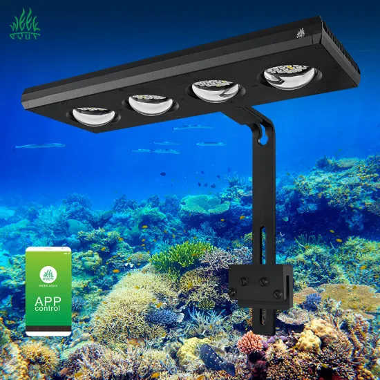 Z400SEA 120W Full Spectrum LED Aquarium Light for Coral Reef and Saltwater Fish