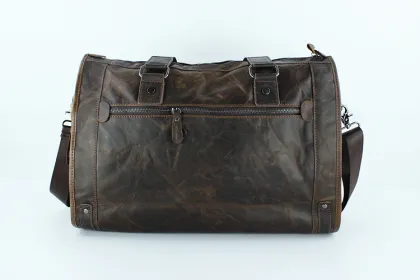 Causal Style Hobo Leather Men Handbag