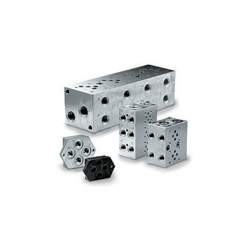High-Pressure Hydraulic Filter Manifold with Integrated Valve Block