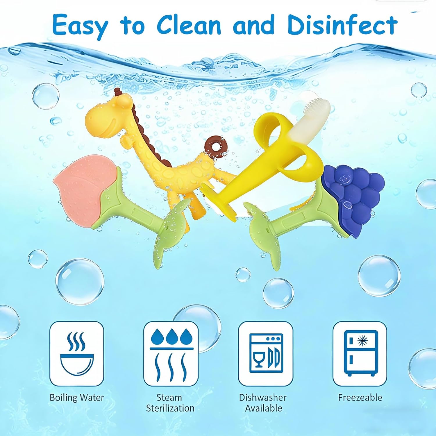 silicone teether MFZ-T012