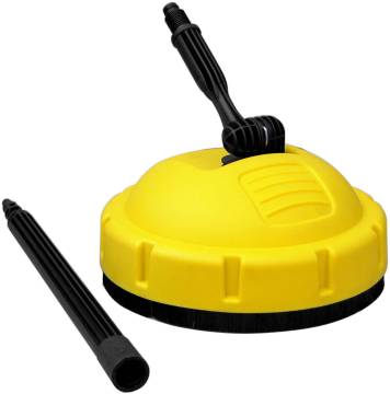 Jet Pressure Washer Scrubber Cleaner Head with Patio Brush and Extension Lance