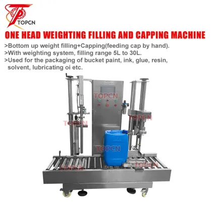 Ex-proof Chemical Paint Filling Equipment for Oil Car Touch Up Paint Buckets