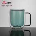 Glass Coffee Mugs Glass Tea Cups With Handle