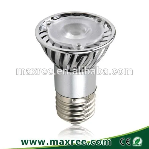 New design ! AC100-240v 4w 38degree Aluminium led outdoor spotlights E27 high power lamp led , energy saving dimmable lamp led