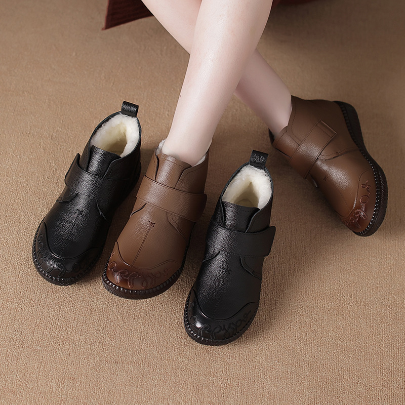 Winter cotton boots, warm cotton shoes