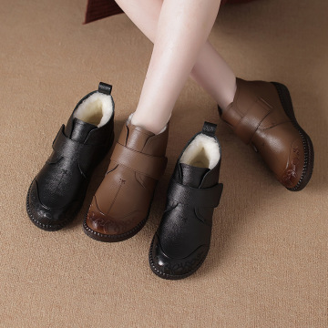 Winter cotton boots, warm cotton shoes
