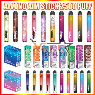 Customize AIVONO Aim Stick 2500 Puffs Disposable Vape