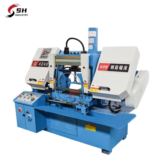 GH4220 GH4228 GH4230 Metal Band Saw Machine - Horizontal Band Saw Cutting Machine