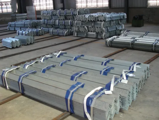 Packed Galvanized Steel Angle Bars