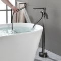 SHAMANDA Floor-mount Tub Filler with hand Shower