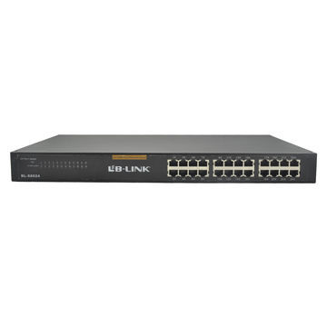 BL-S8024 Metal 24-Port 10/100Mbps Rackmount Switch