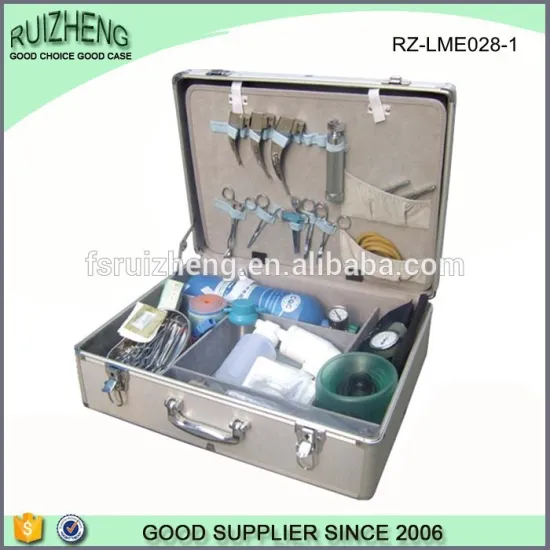 Multi Aluminum Household Medical Case First Aid Kit