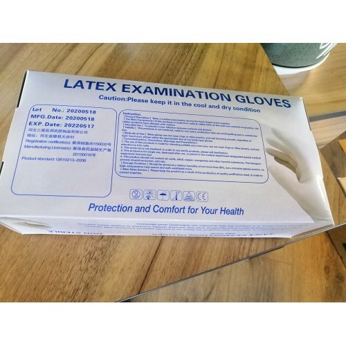 medical latex gloves without powder for sale