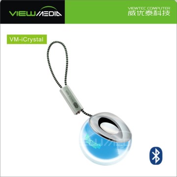 Viewtec cool lighting effect super mini Bluetooth speaker portable Bluetooth speaker iCrystal