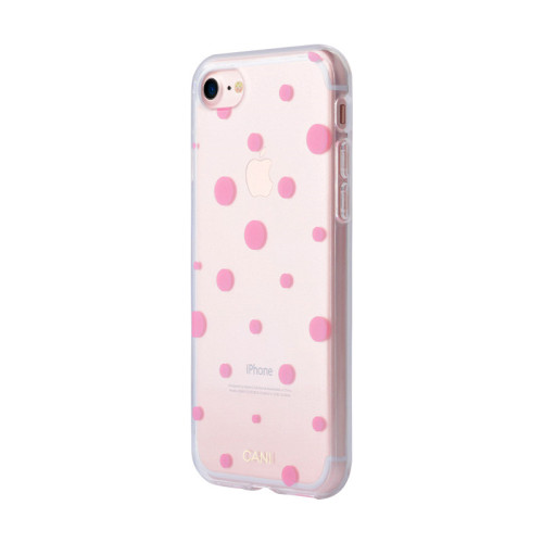 Transparent IMD TPU Pink Dots iPhone6 Case