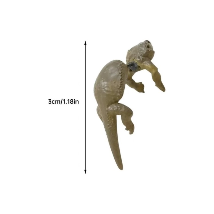 Brincos engraçados de resina inspirada na resina