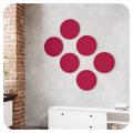 Circle Shape Felt Custom Pin Board