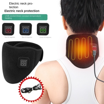 Cintura di supporto al collo riscaldata da grafene intelligente con impacco caldo