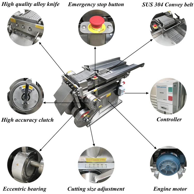 Herbal Licorice Kava Root Cutting Machine