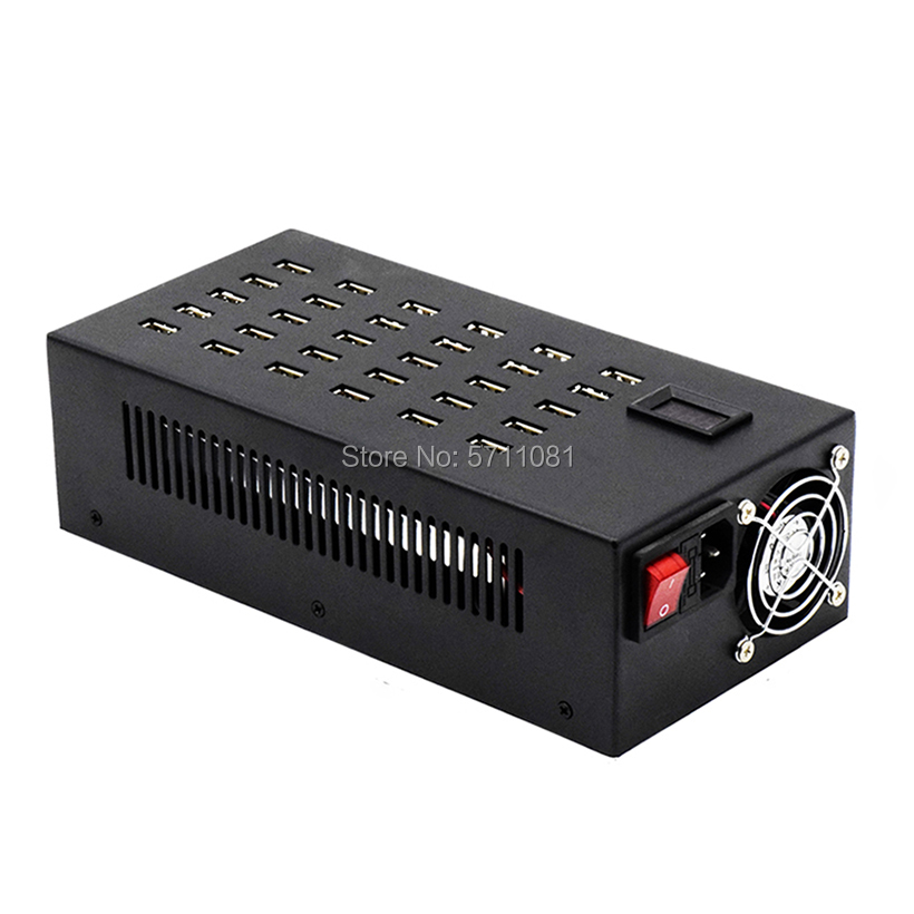 300W 30 porta carregador USB