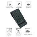 Πολυτέλεια Πράσινο Carbon Fiber Money Clips Cash Clip