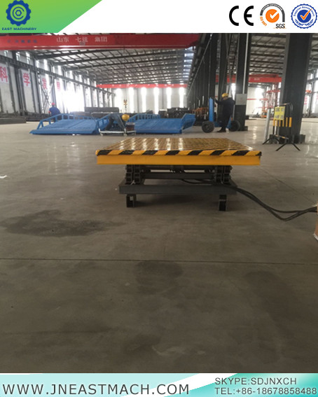 8.0t Basement Small Cargo Stationary Lift Table