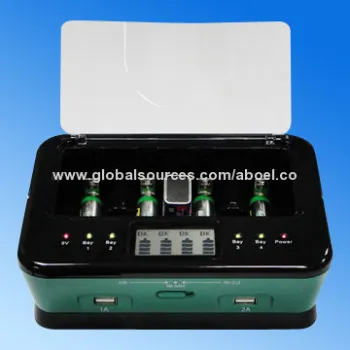 USB NiMH NiCd Alkaline Battery Charger