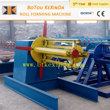 Automatic Decoiler with Hydraulic Drive