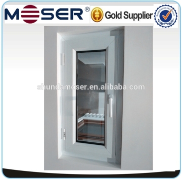 High quality UPVC double glazing inward opening window