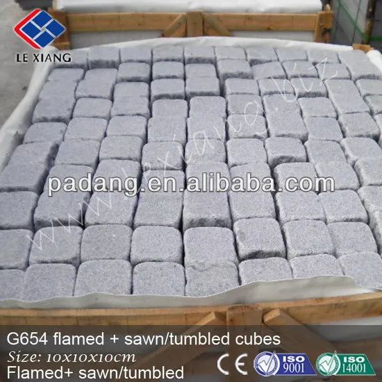 G654 granite paving stone