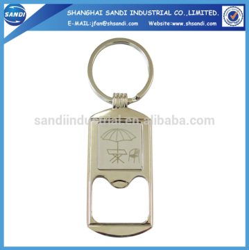 custom design metal bottle opener keychain