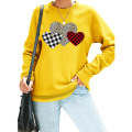 Womens Crewneck Sweatshirts bedruckte Pullover